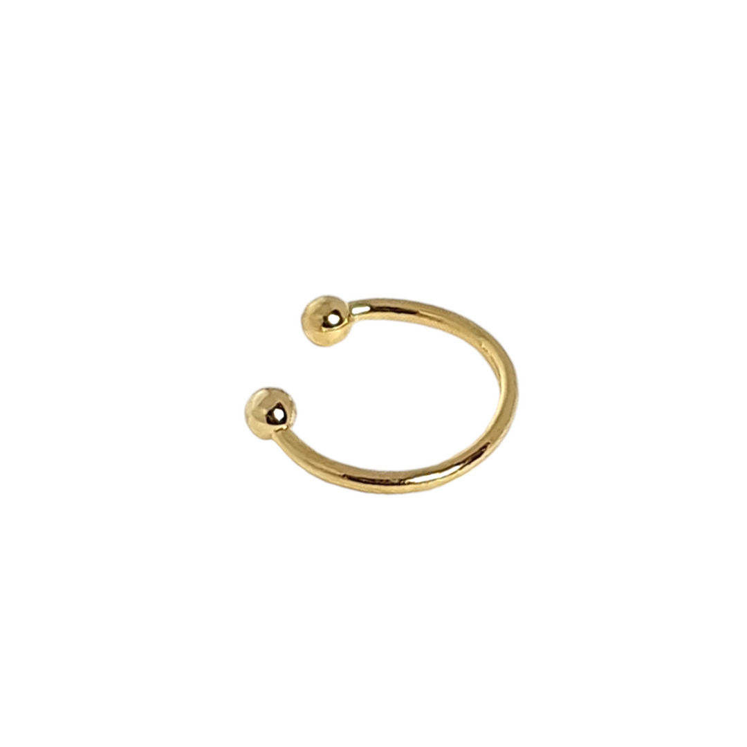 Earcuff Liso Oro