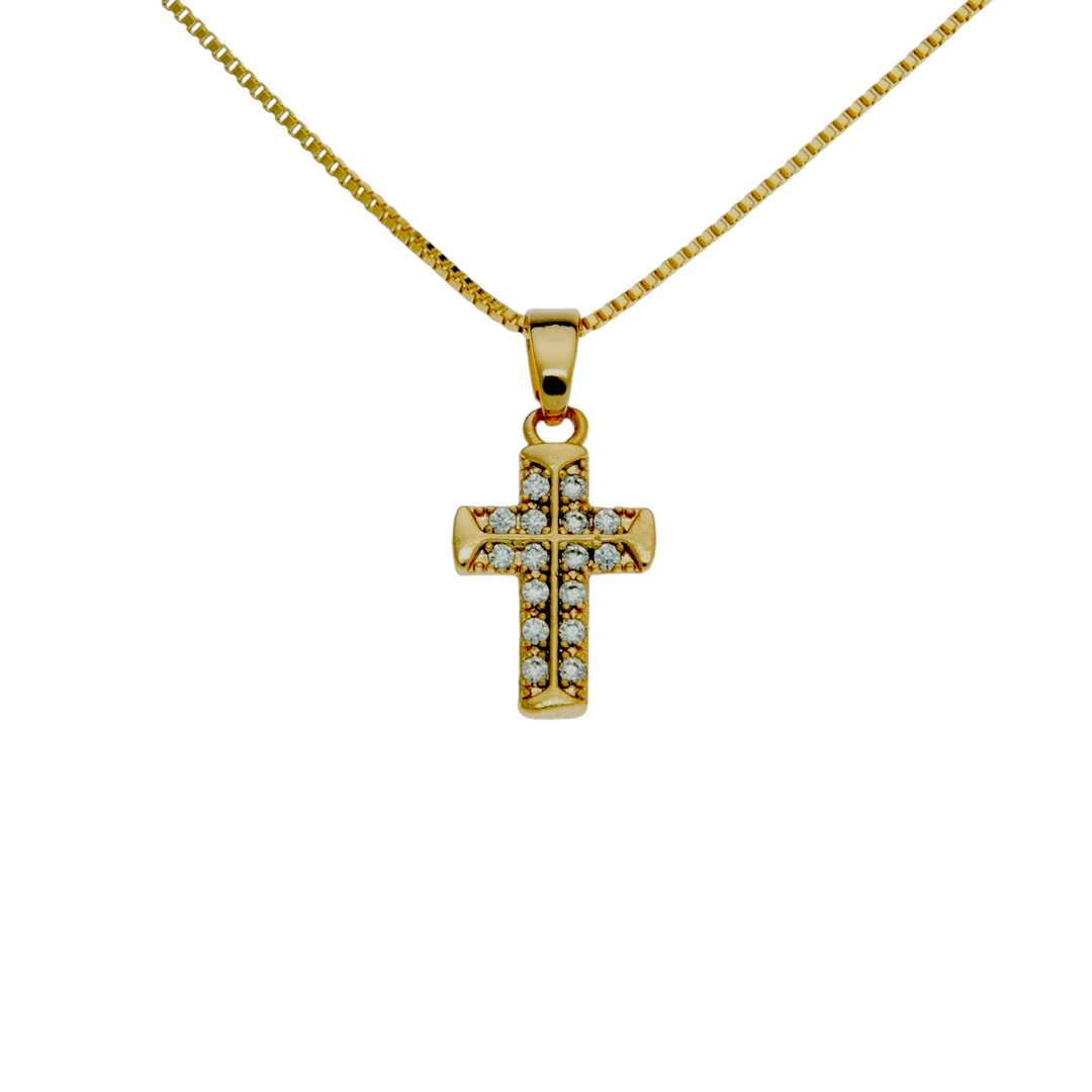 Collar Cruz Martina Oro