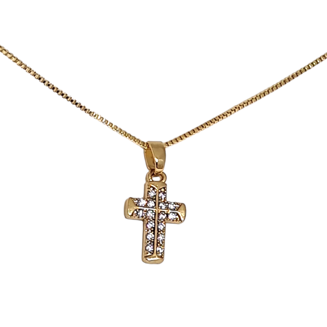 Collar Cruz Martina Oro