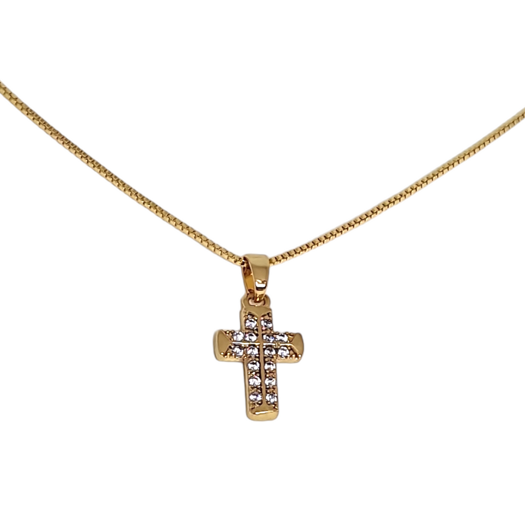 Collar Cruz Martina Oro