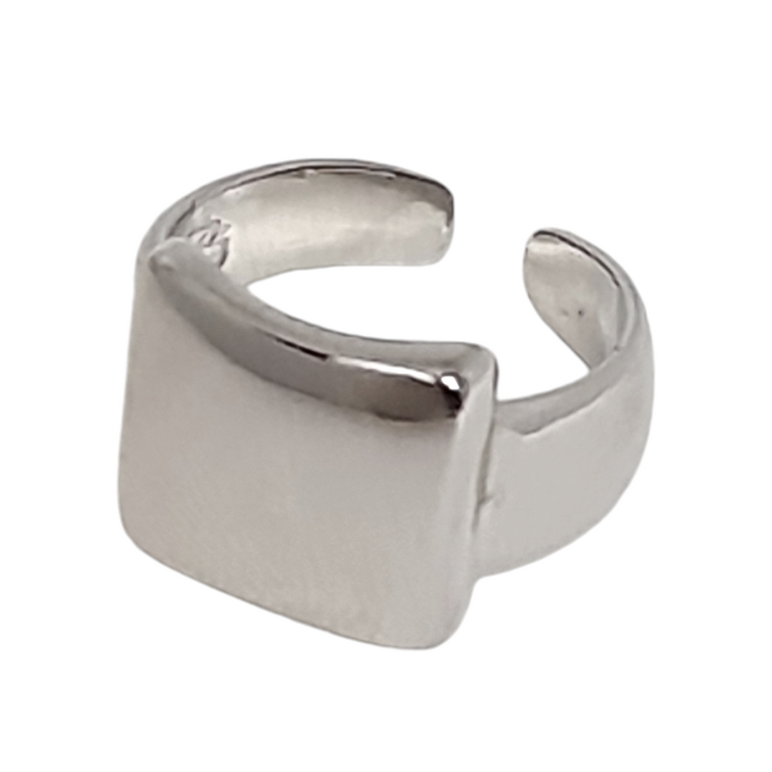 Anillo Ajustable Meñique Andrea Platino