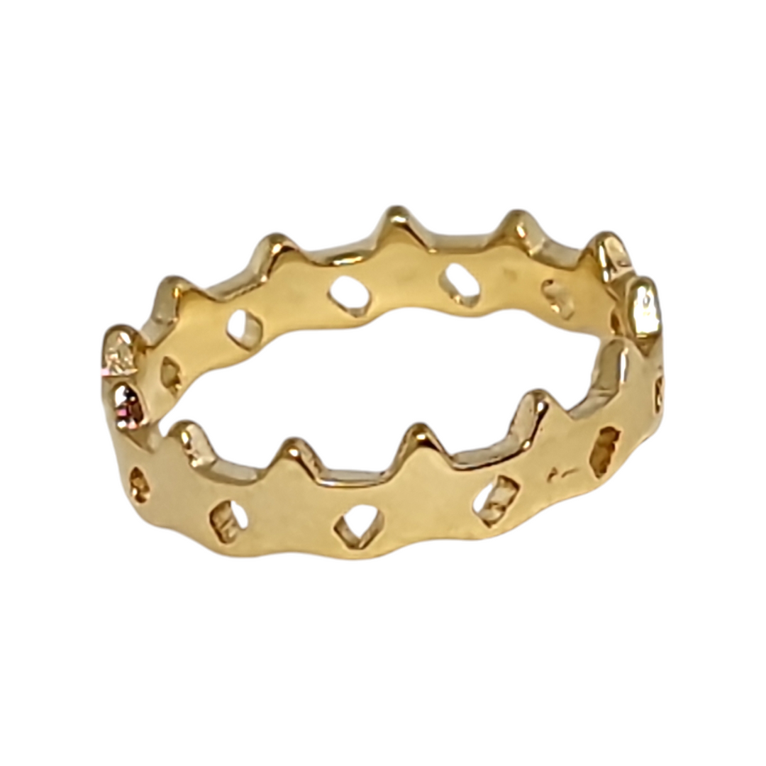 Anillo Corona Oro