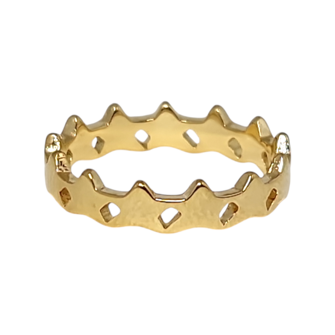 Anillo Corona Oro