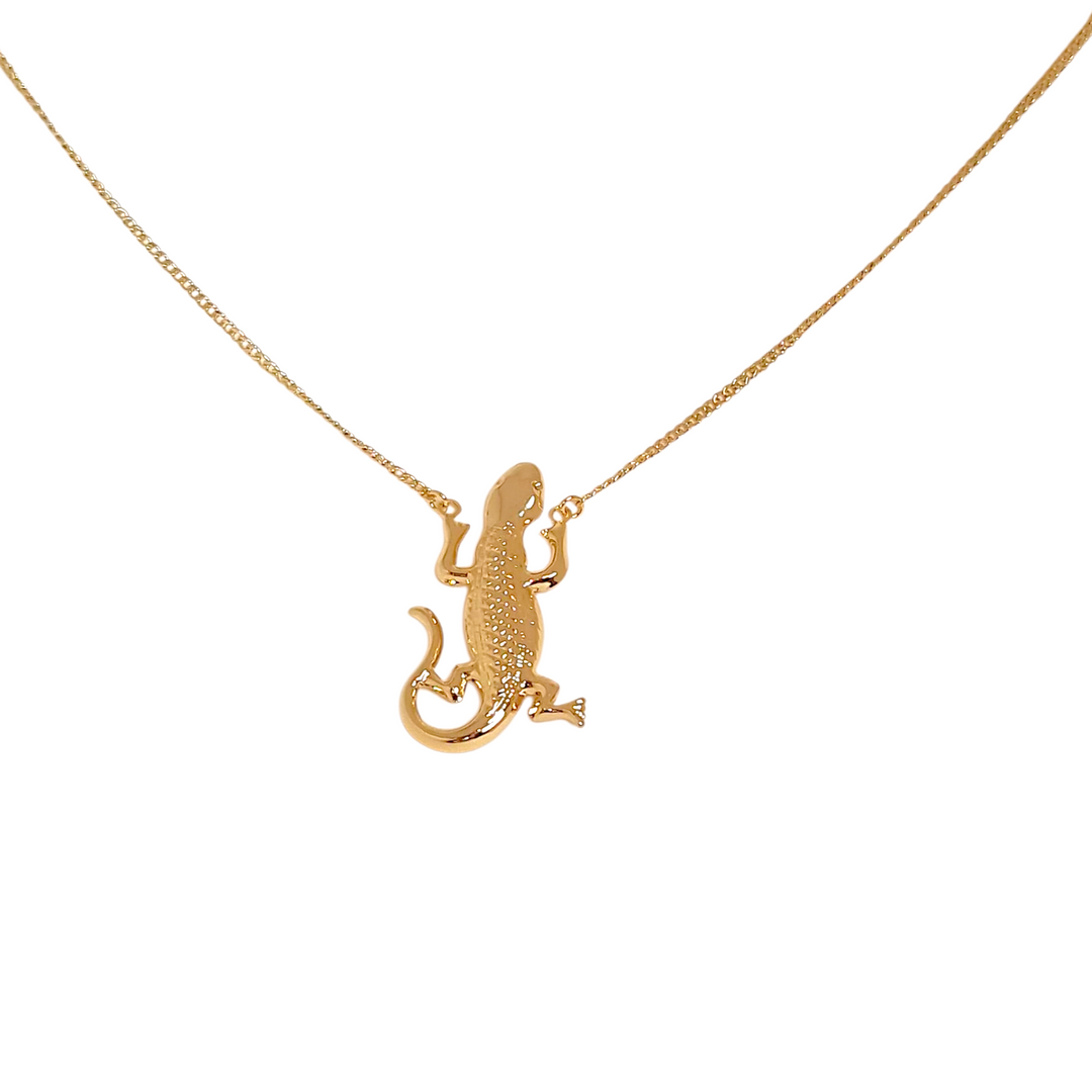 Collar Lagarto Oro