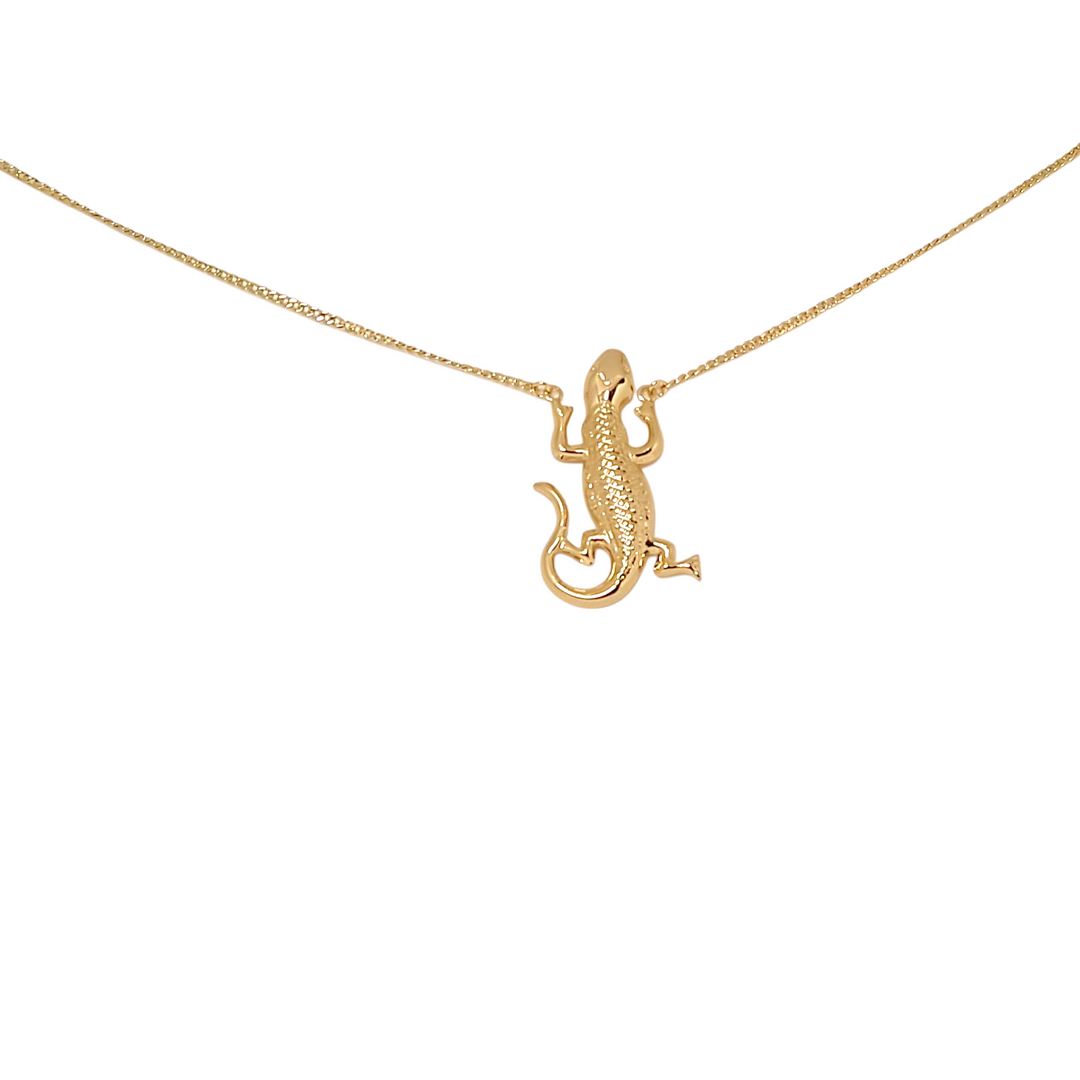 Collar Lagarto Oro