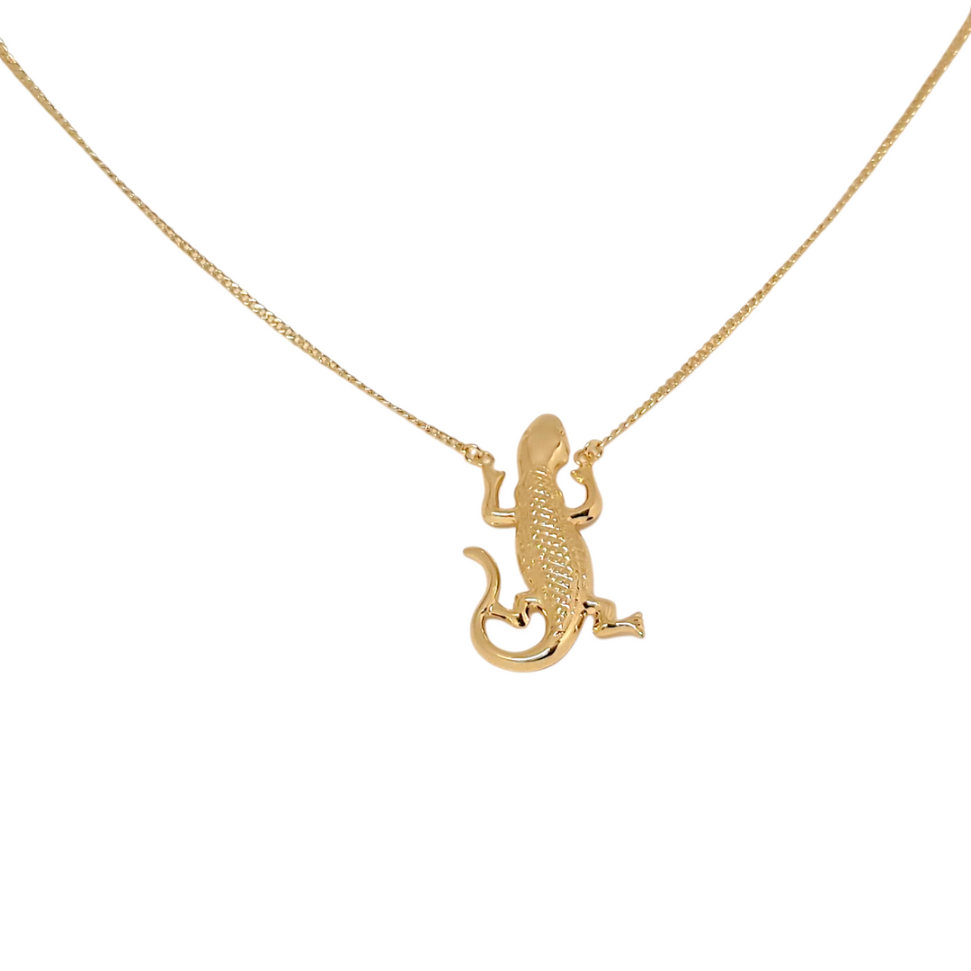 Collar Lagarto Oro