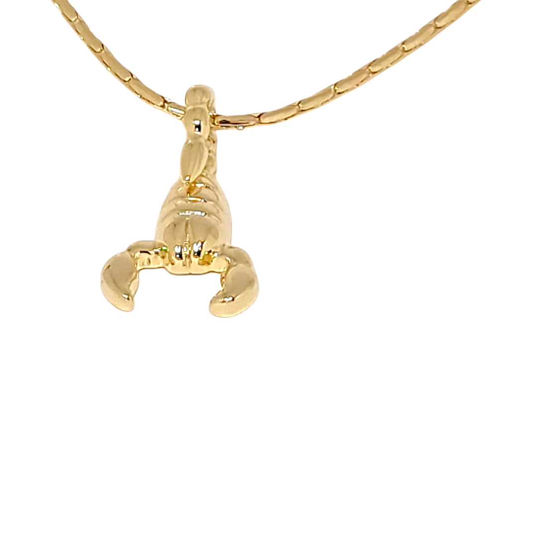 Collar Escorpión Oro