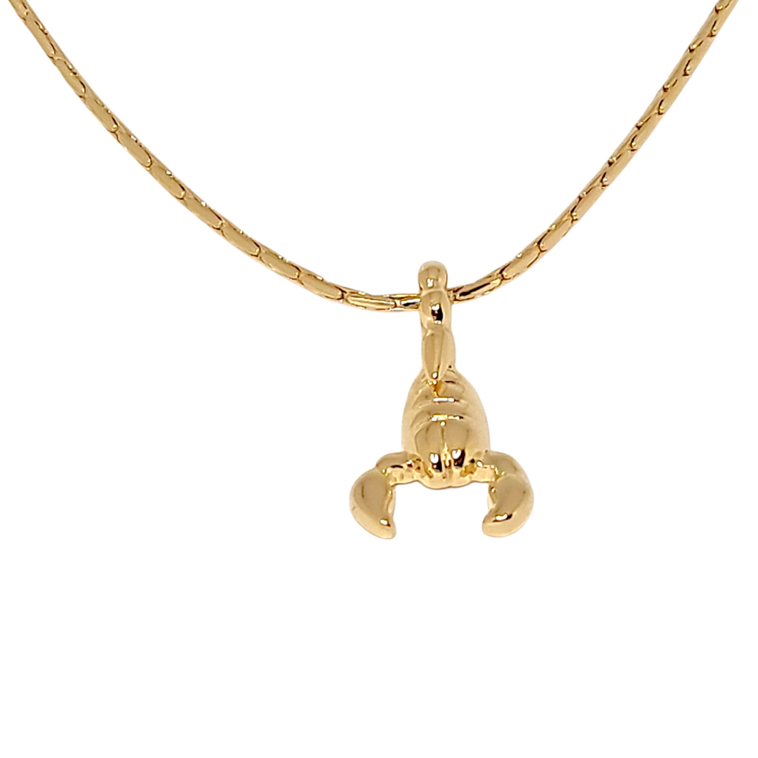 Collar Escorpión Oro