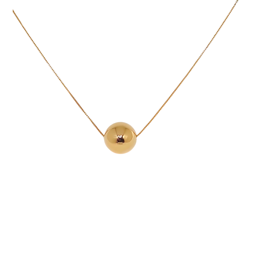 Collar Esfera Laura Oro