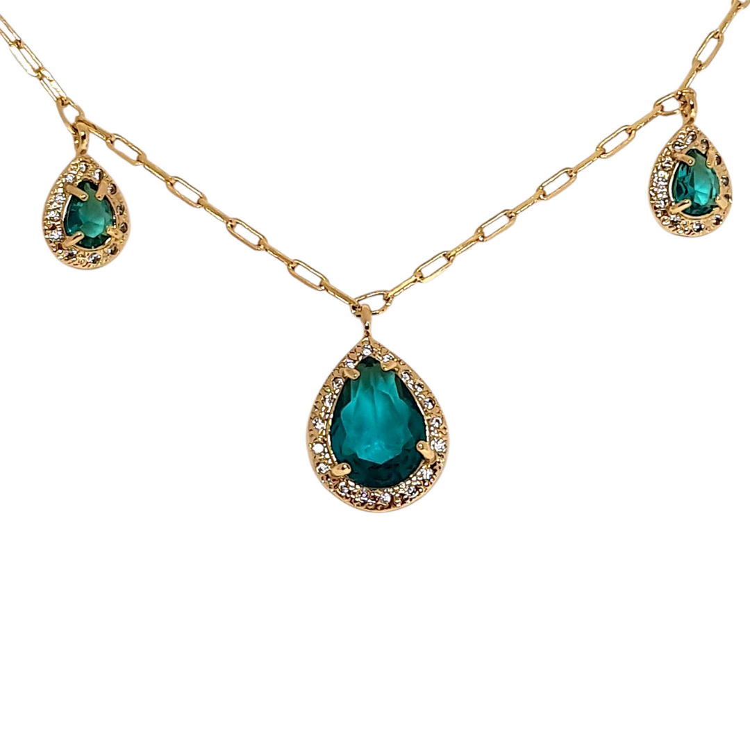 Collar Isabel Esmeralda