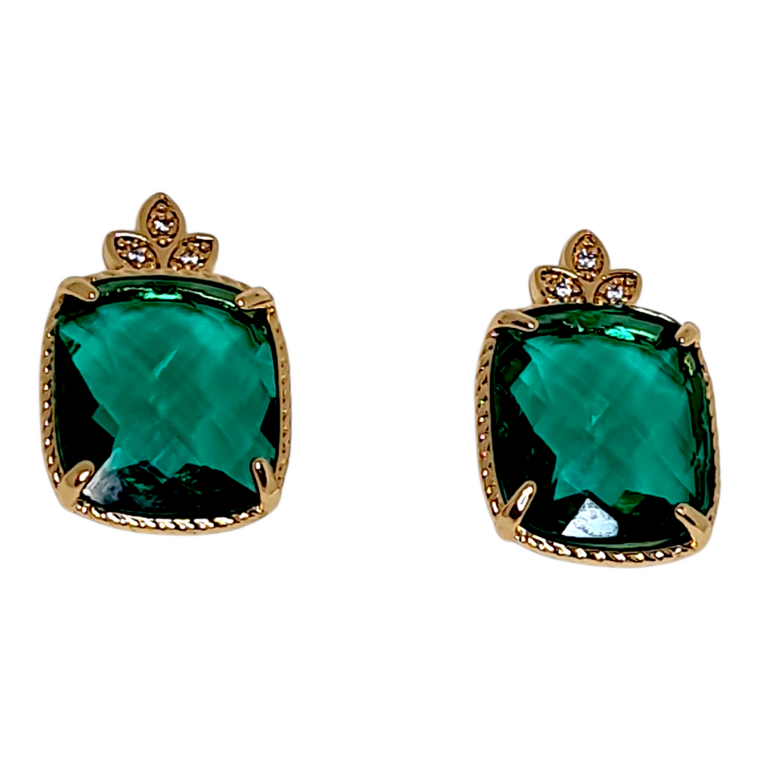 Aros Magdalena Esmeralda Oro