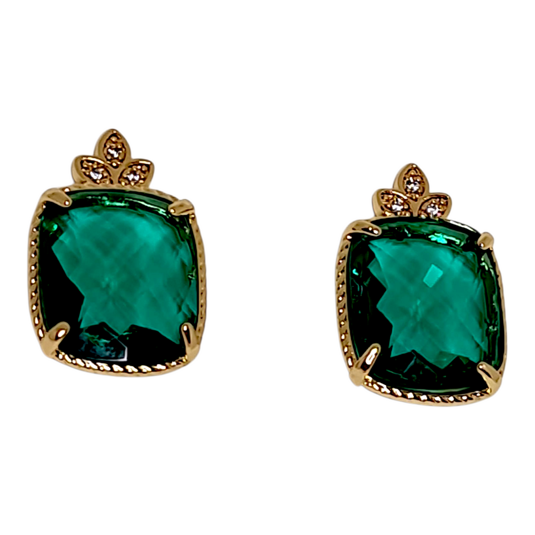Aros Magdalena Esmeralda Oro