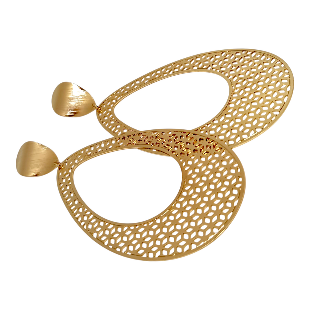 Aros Adela Filigrana Oro