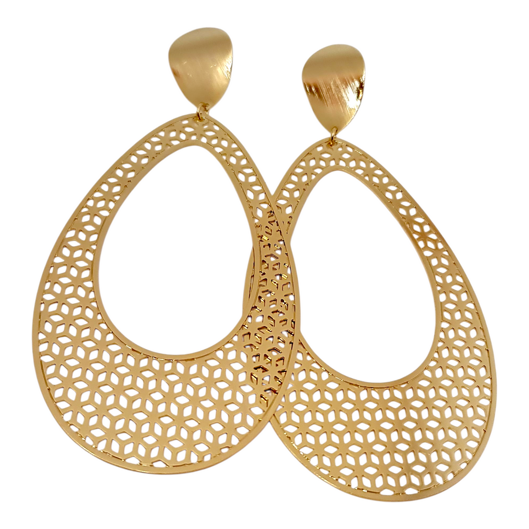 Aros Adela Filigrana Oro