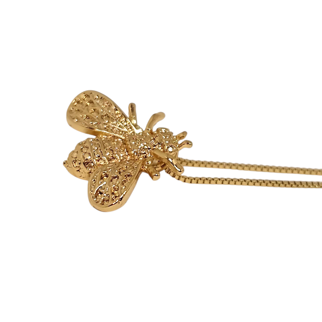 Collar Abeja Oro