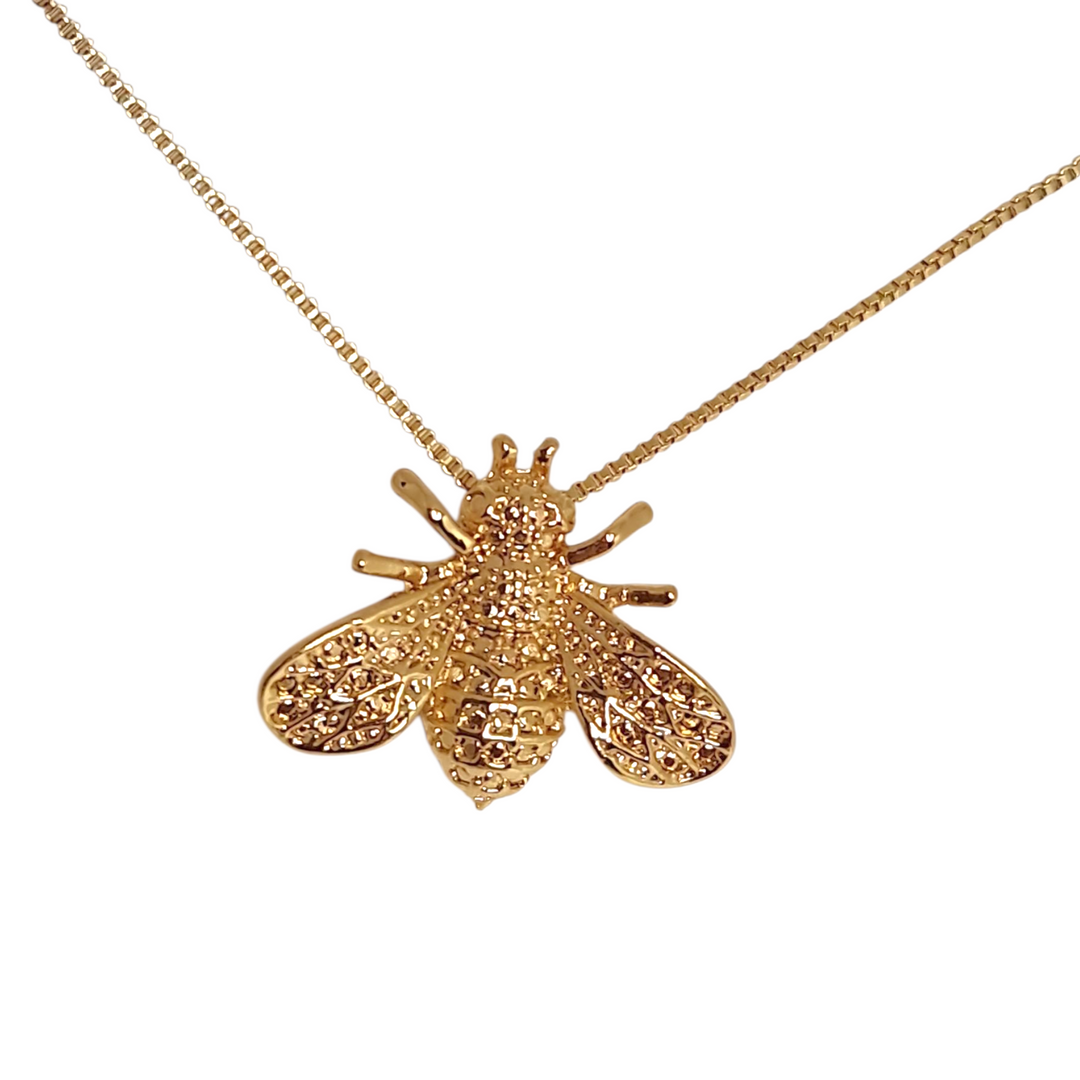 Collar Abeja Oro