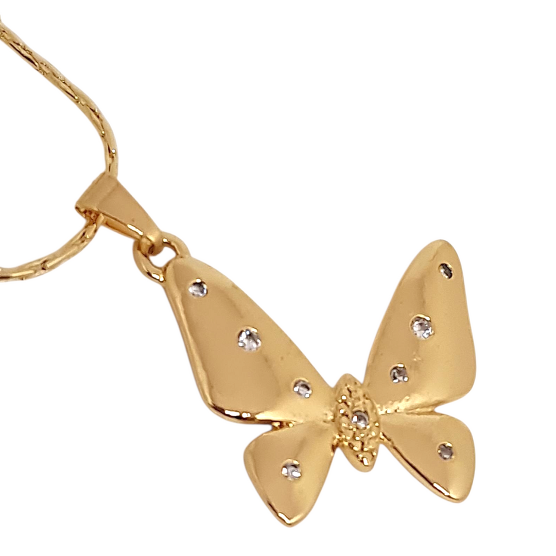 Collar Mariposa Ana Oro