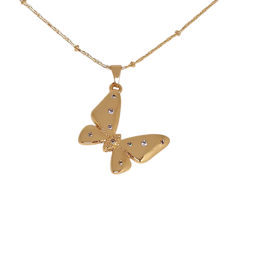 Collar Mariposa Ana Oro