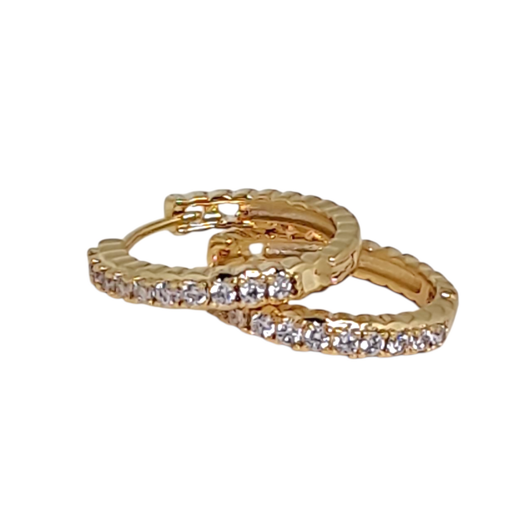 Argollas Clara Circones Oro