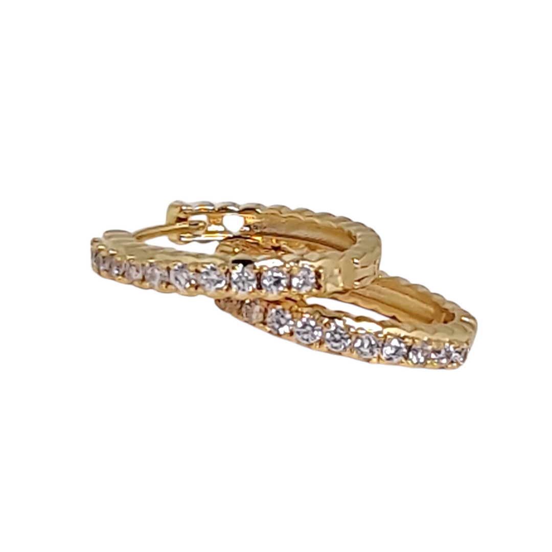 Argollas Clara Circones Oro