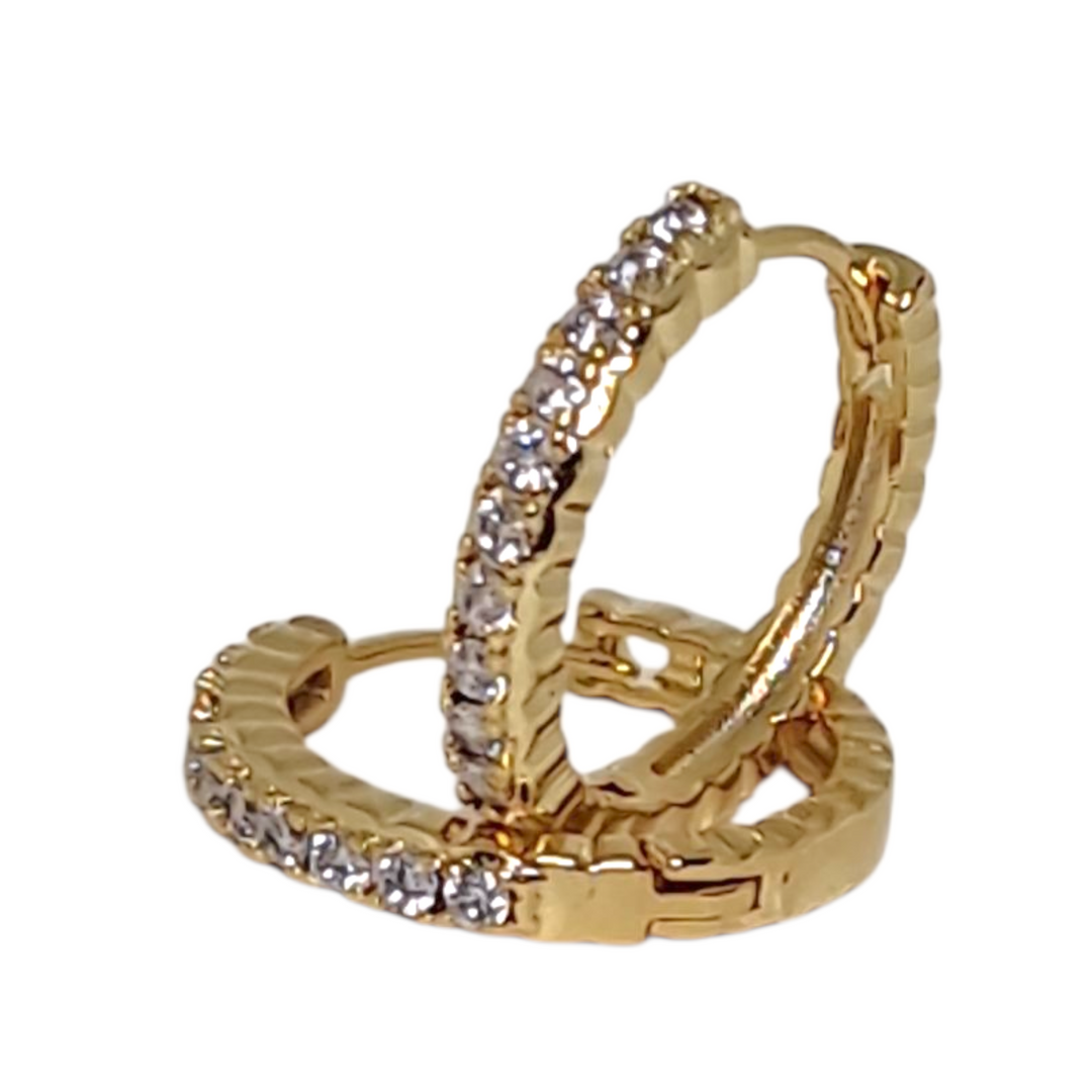 Argollas Clara Circones Oro