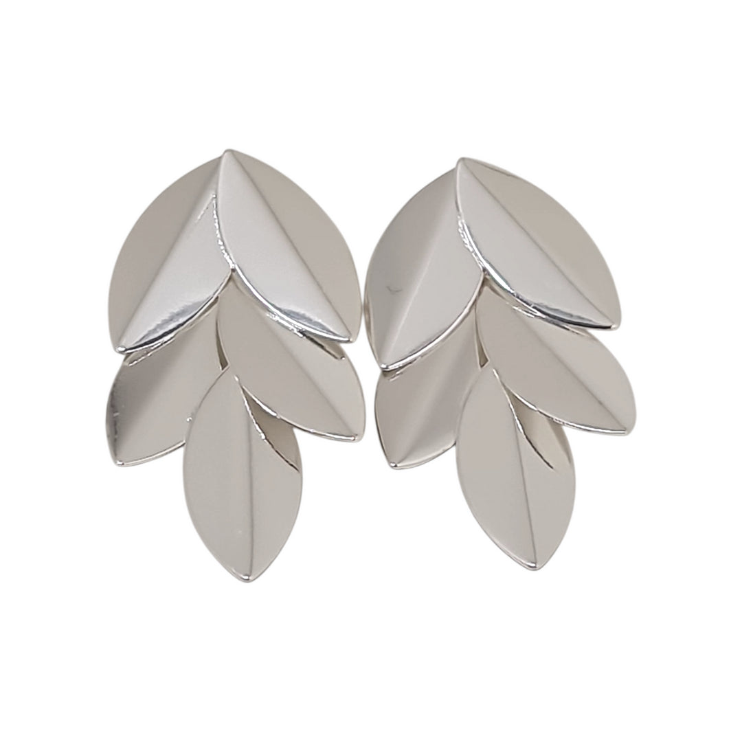 "Aros Anita Plata 925 - Vista frontal del diseño"