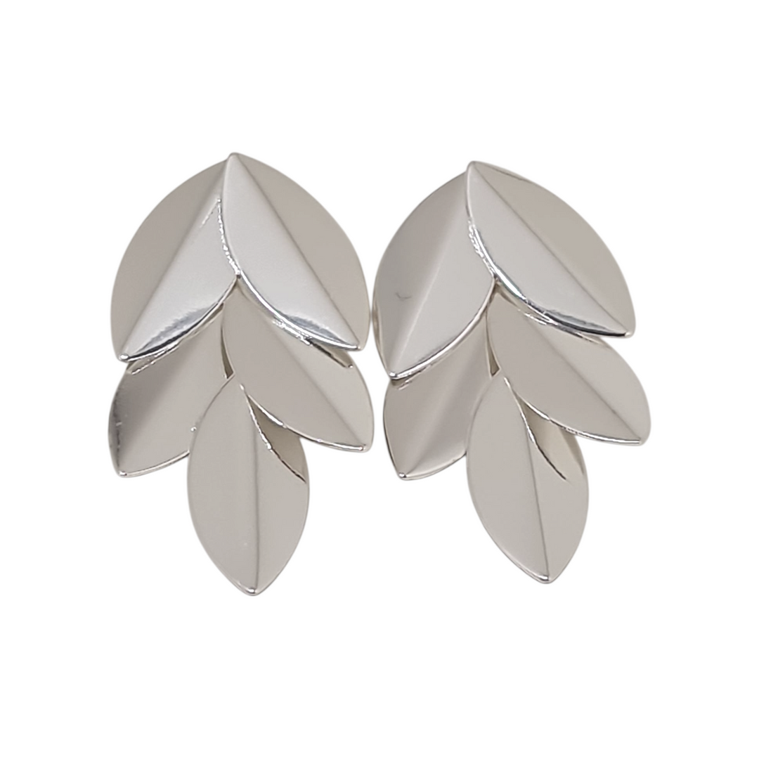 "Aros Anita Plata 925 - Vista frontal del diseño"