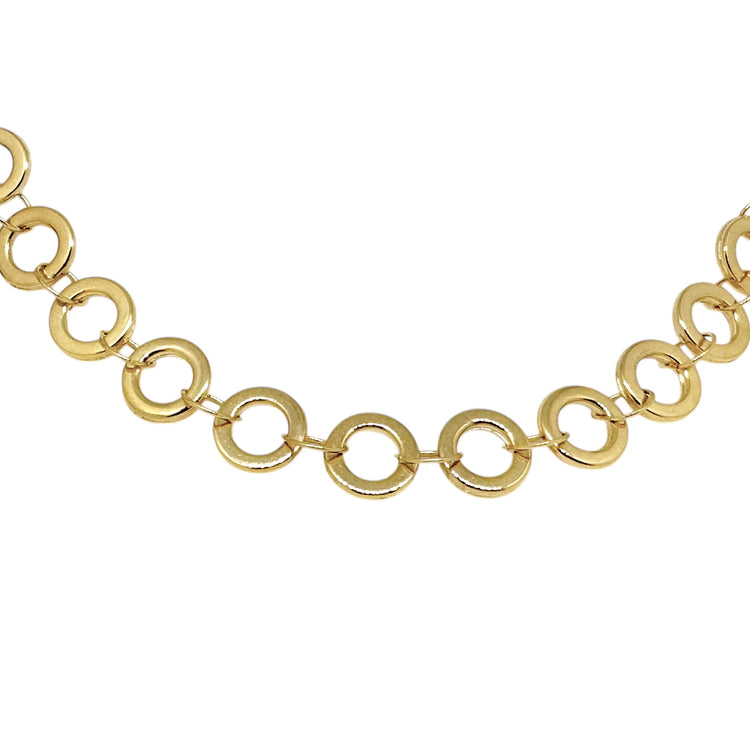 Collar Carla oro 18k - collar elegante hipoalergénico