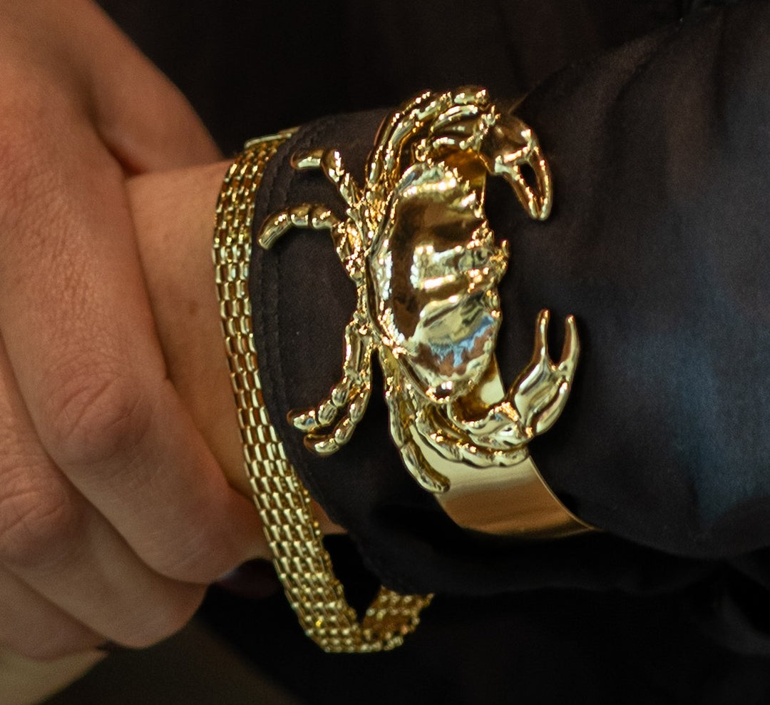 Esclava Cangrejo Oro