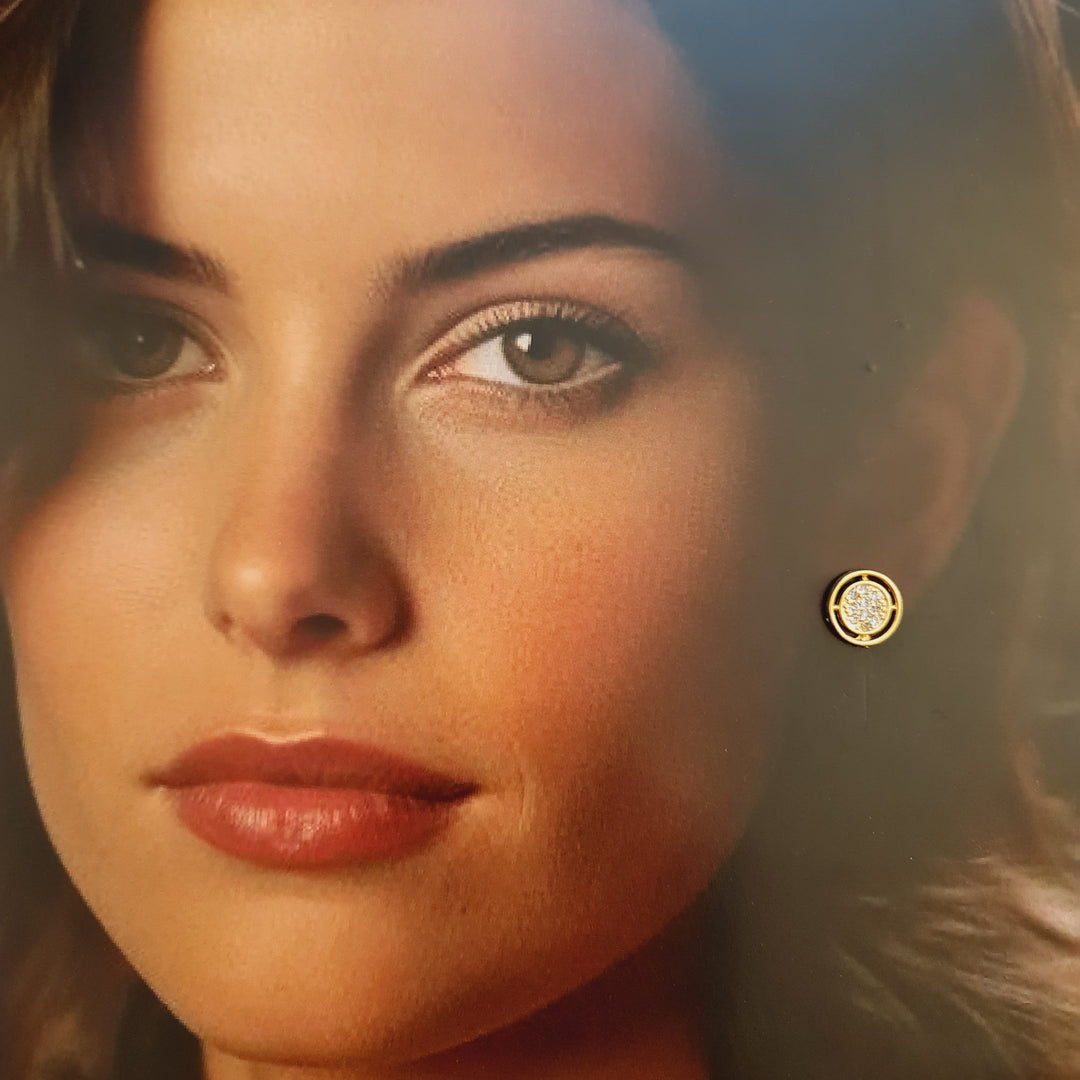 Aros Luz Maria Oro