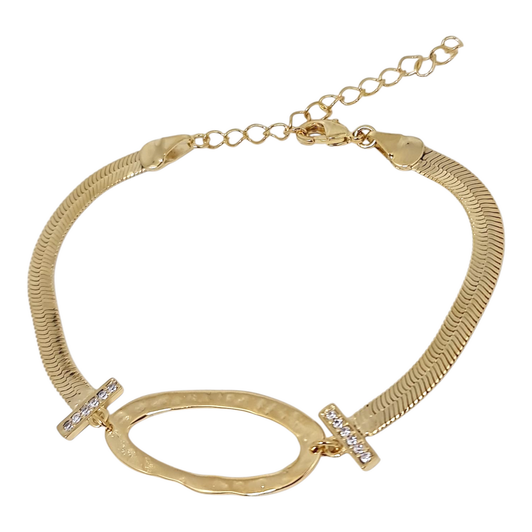 Pulsera Ana Cinta Oro