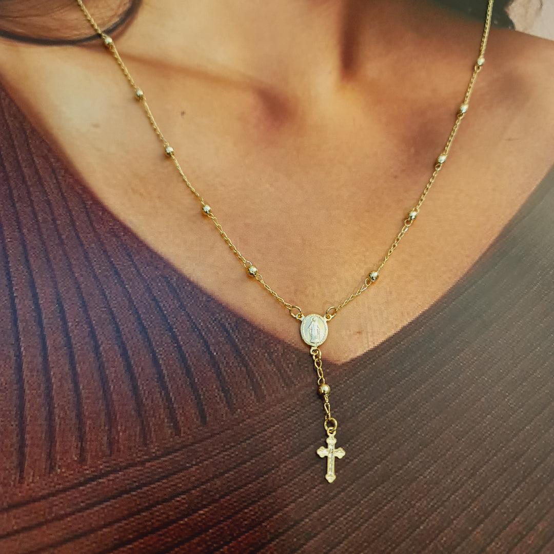 Collar Rosario Oro