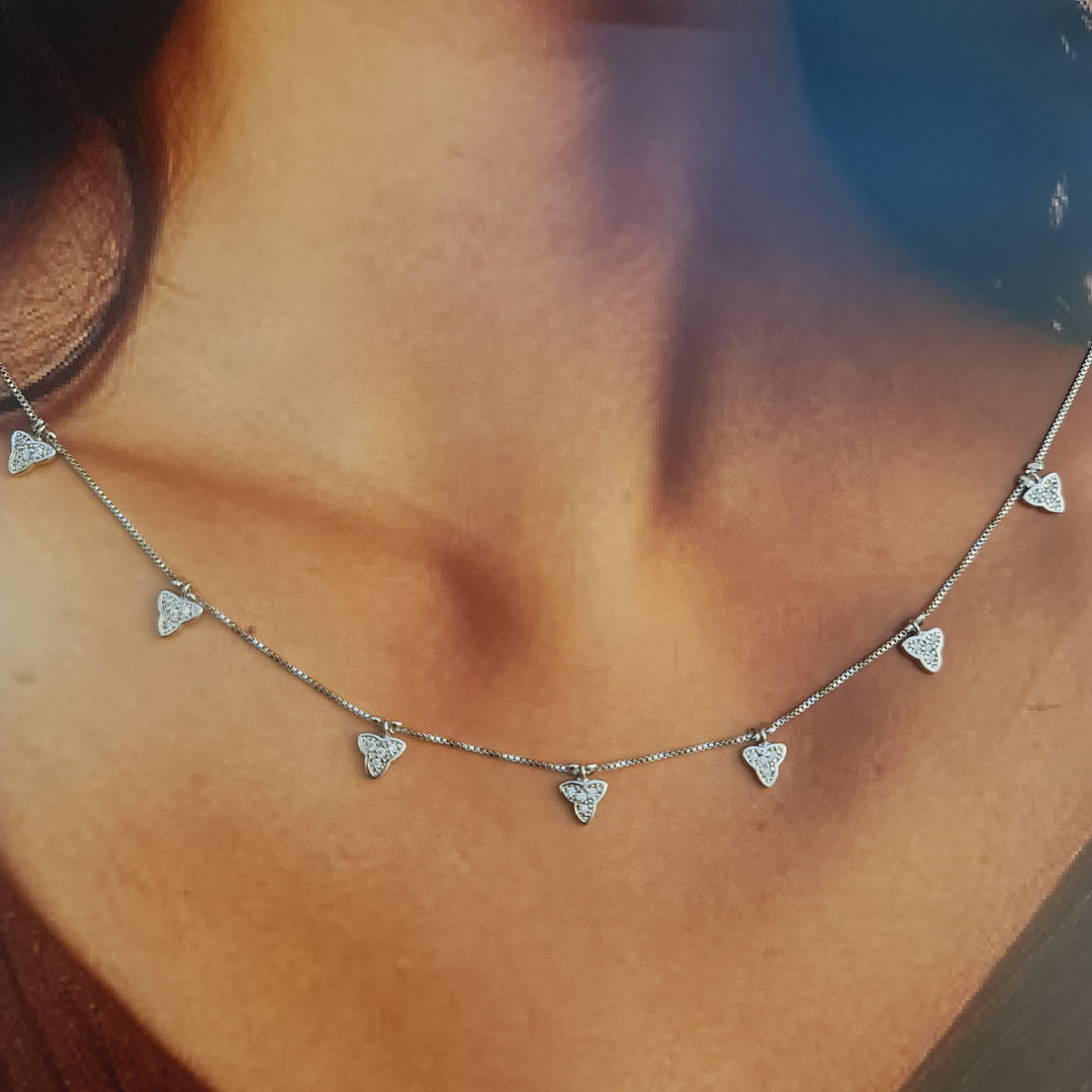Collar Francisca Platino