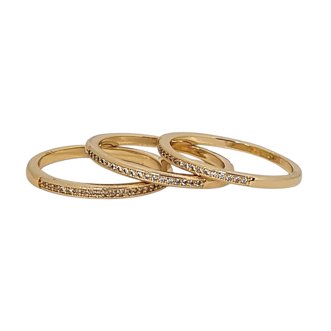 Anillo Cintillo Laura Oro