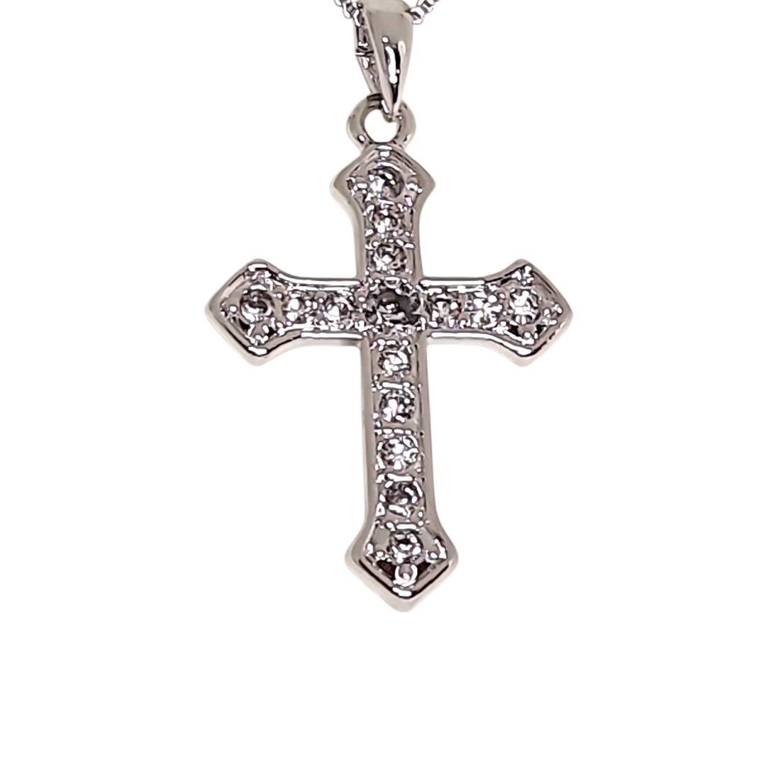Collar Cruz Andrea Platino