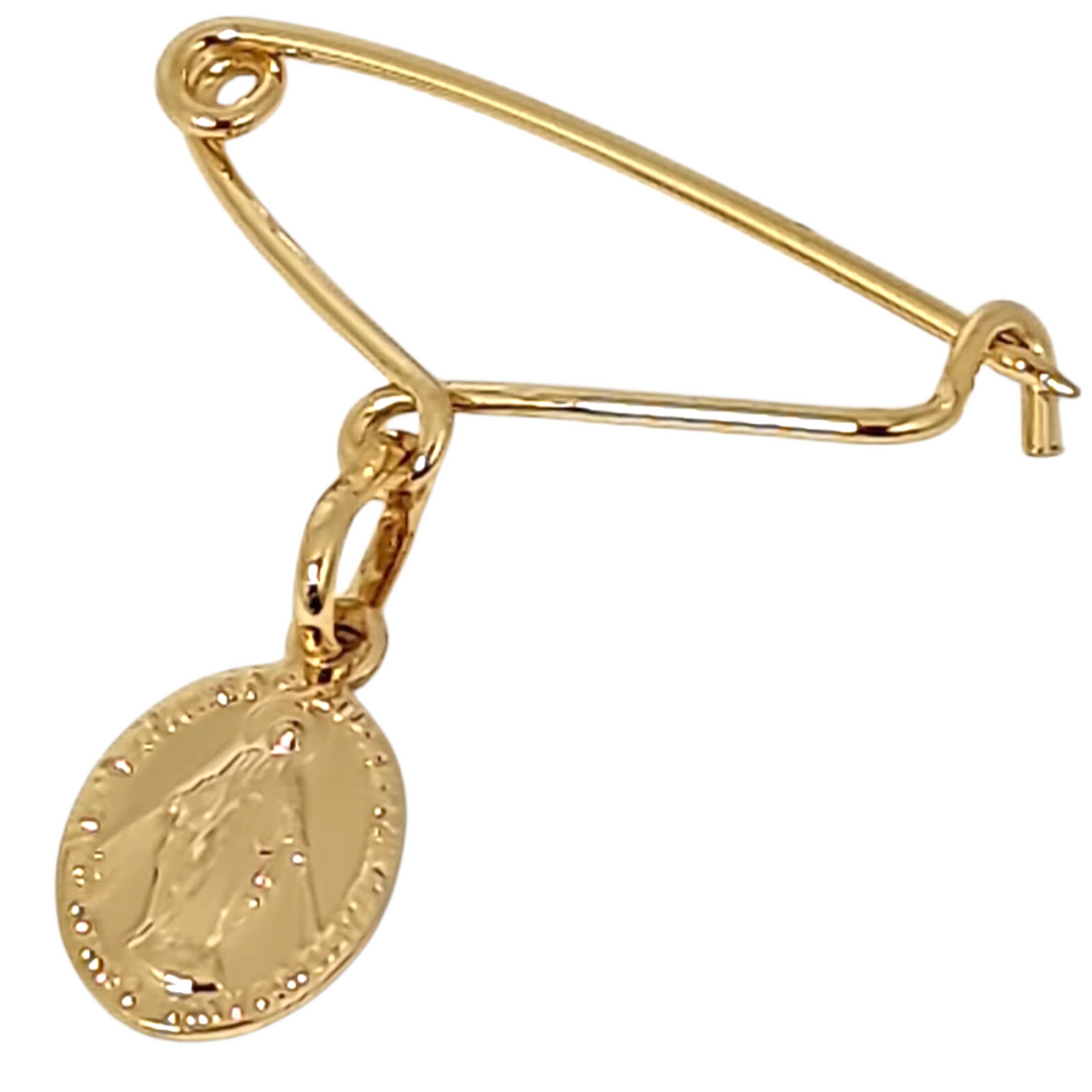 Alfiler Pin Bautizo Virgen de los Rayos oro