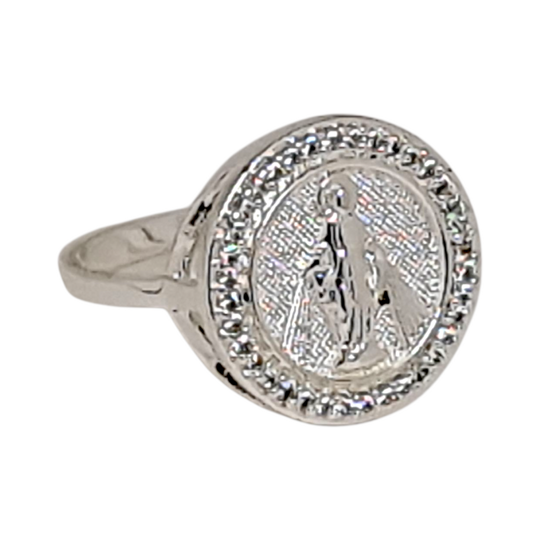Anillo Virgen de los Rayos Plata