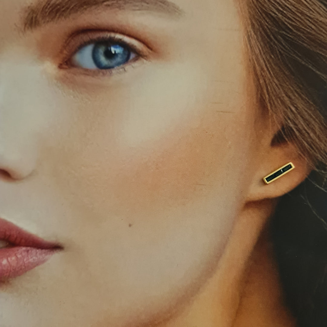 Aros Fernanda Esmeralda Oro