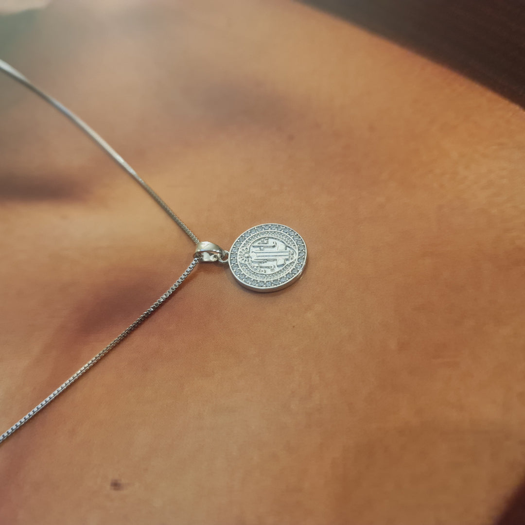 Collar San Benito Circones Platino