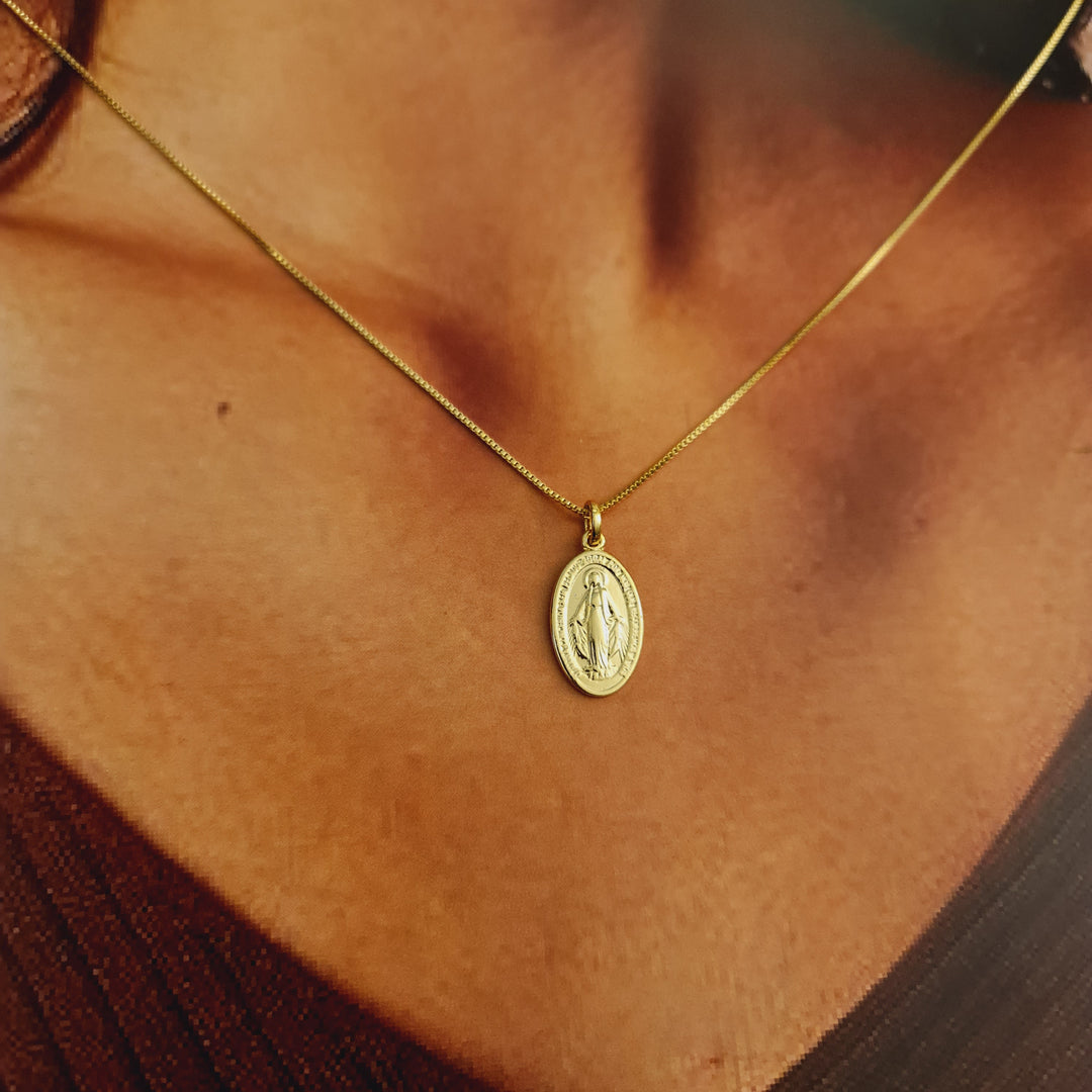 Virgen de los Rayos M Oro