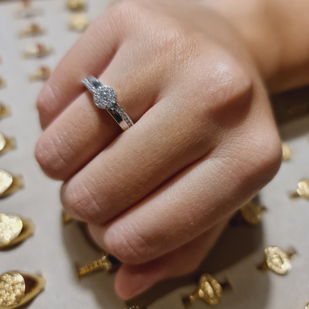 Anillo Mariana Platino
