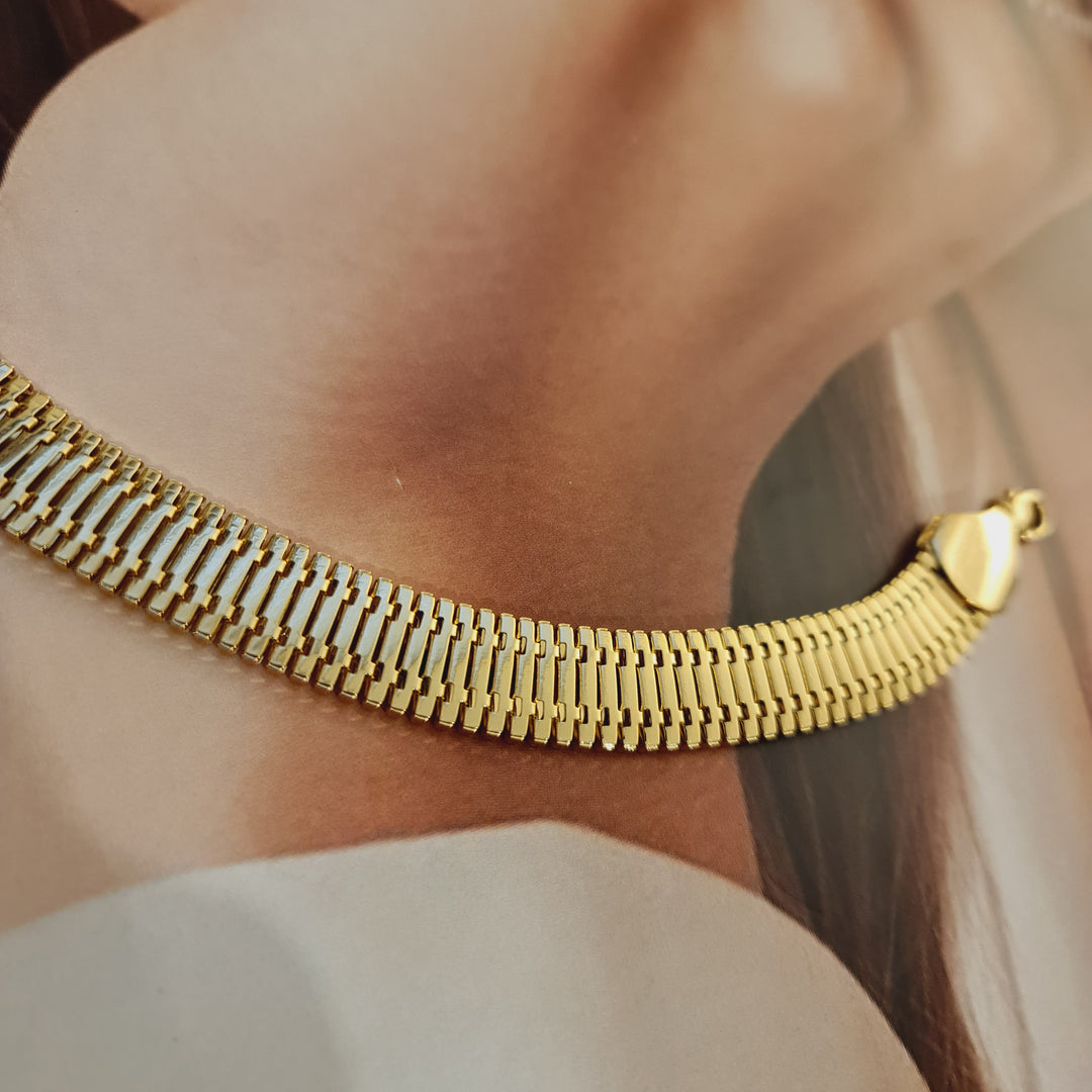 Pulsera Cinta Olivia Oro