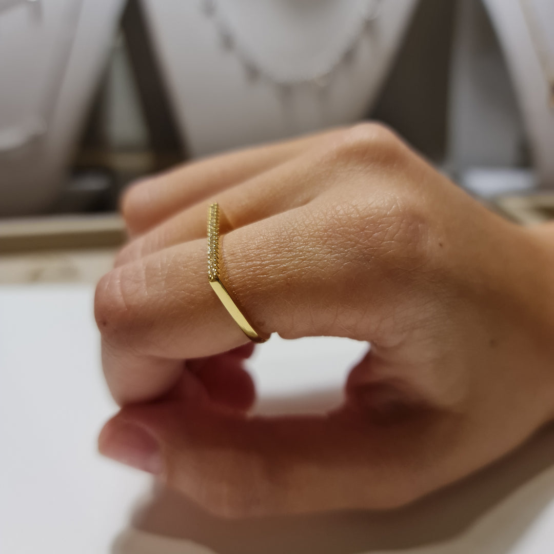 Anillo Carolina Circones Oro