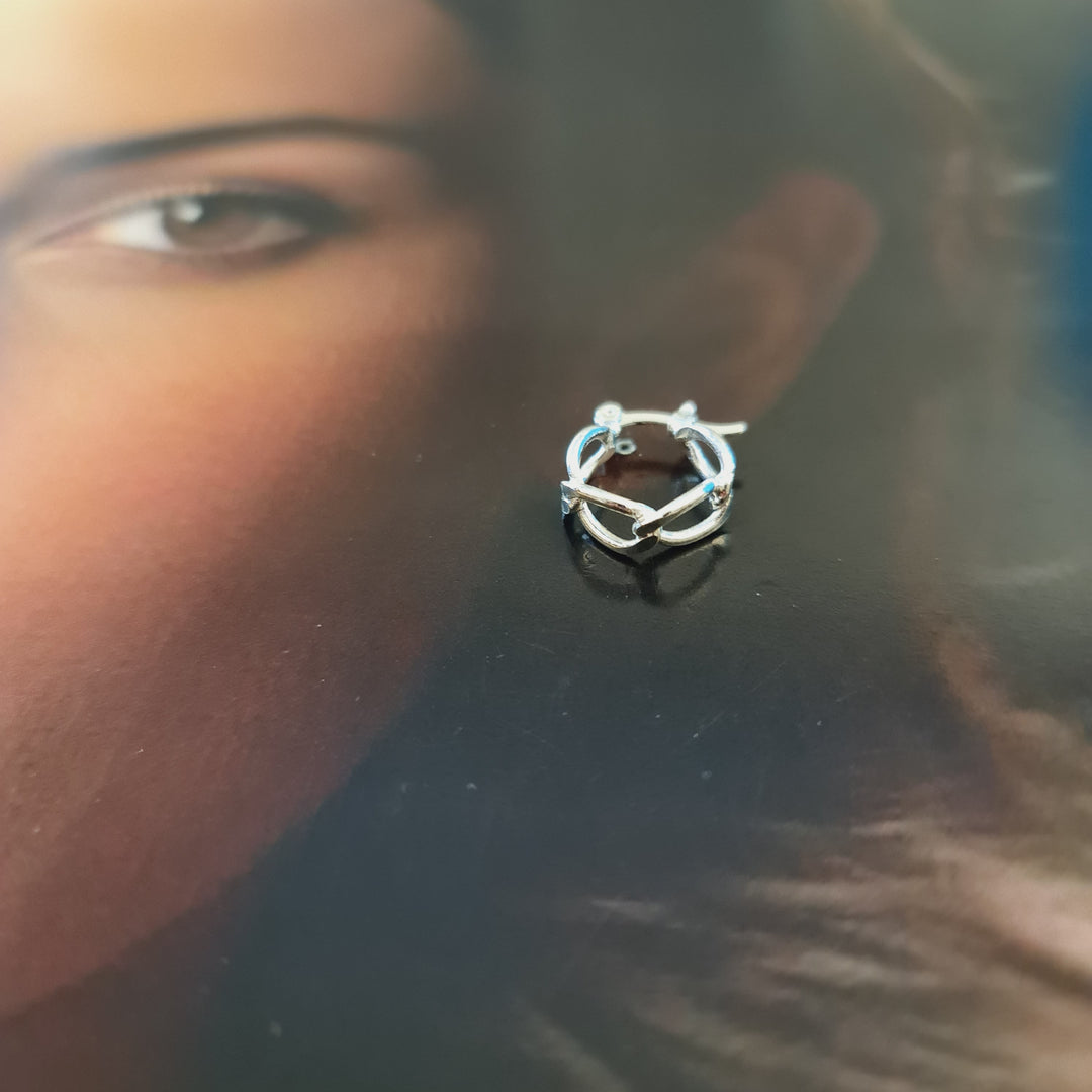 Argollas Camelia Plata