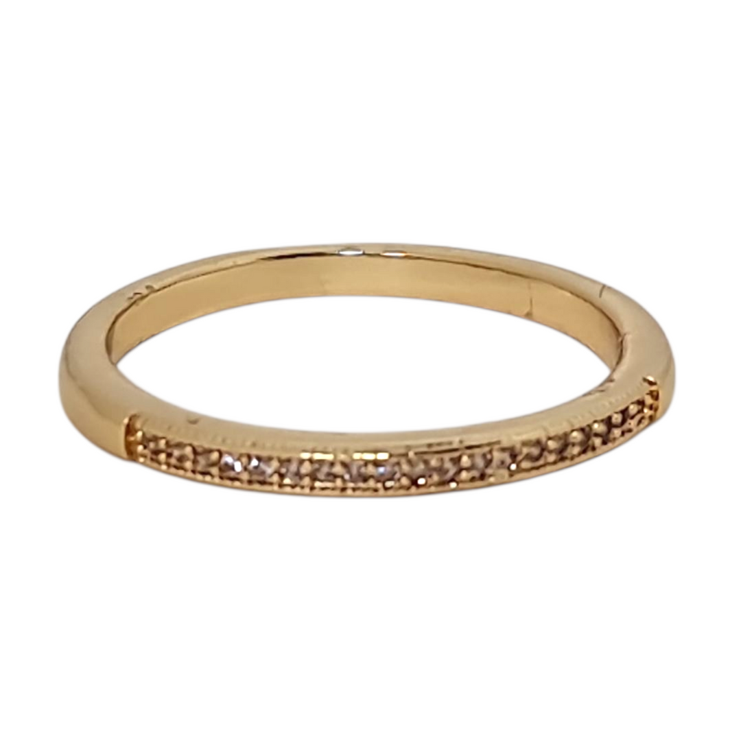 Anillo Cintillo Laura Oro
