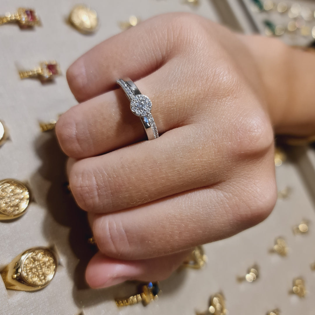 Anillo Mariana Platino