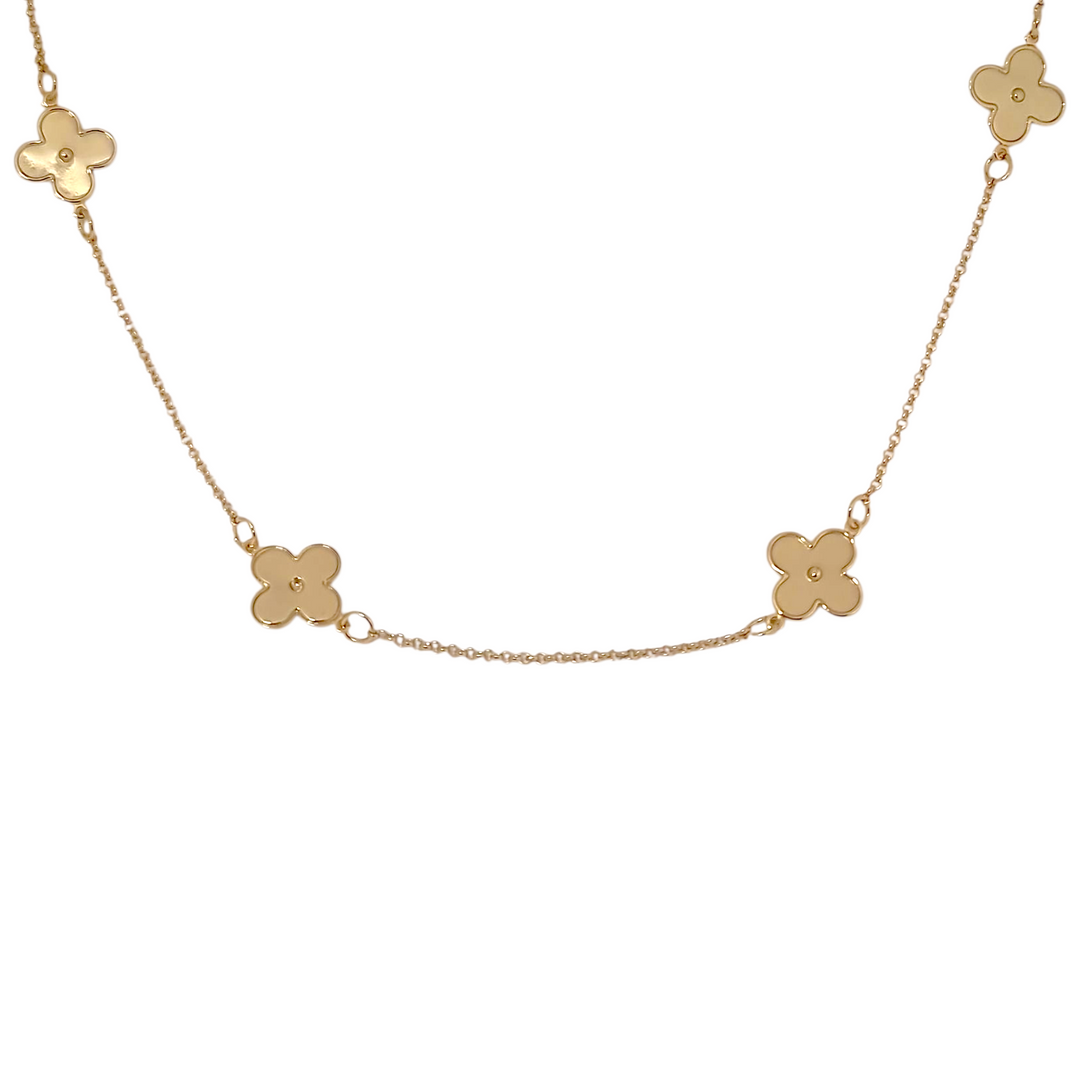 Collar Trébol Oro