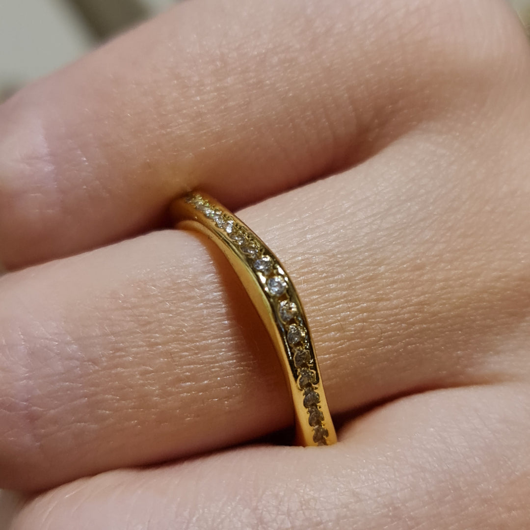 Anillo Infinito Ajustable Oro
