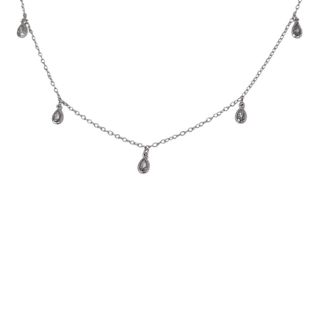 Collar Mónica Platino