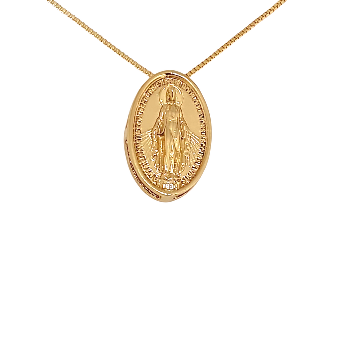 Virgen de los Rayos L Relieve Oro